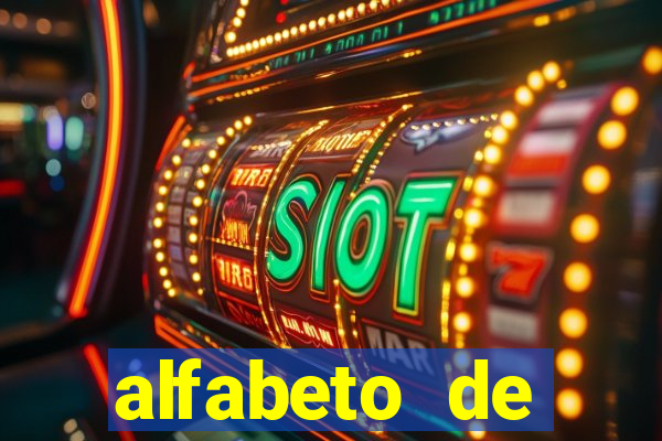 alfabeto de caligrafia bonita